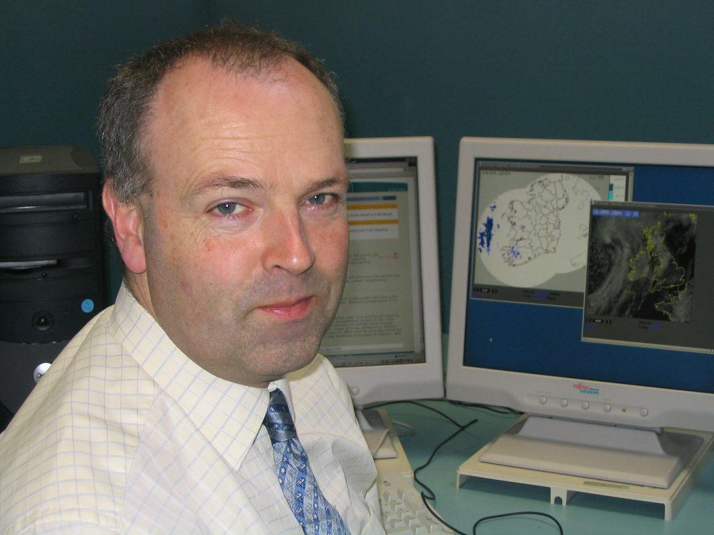 Public lecture "A halfcentury of weather forecasting in Ireland" by