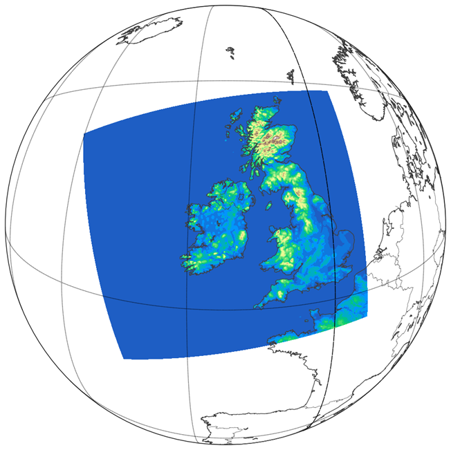 Model orography for MÉRA