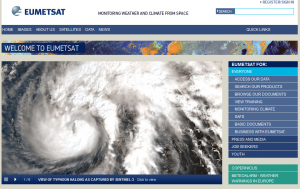 EUMETSAT Learning Zone webpage