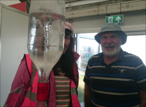 Hurricane in a bottle experiment by our staff at the Ploughing Championships 2019