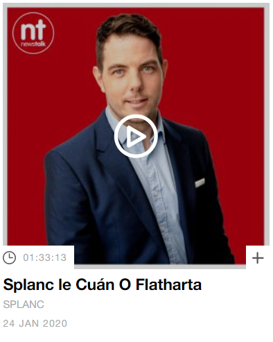 Image of Newstalk Splanc podcast