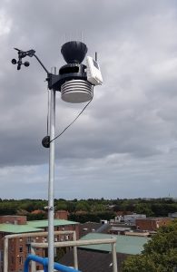 Example of a private automatic weather station