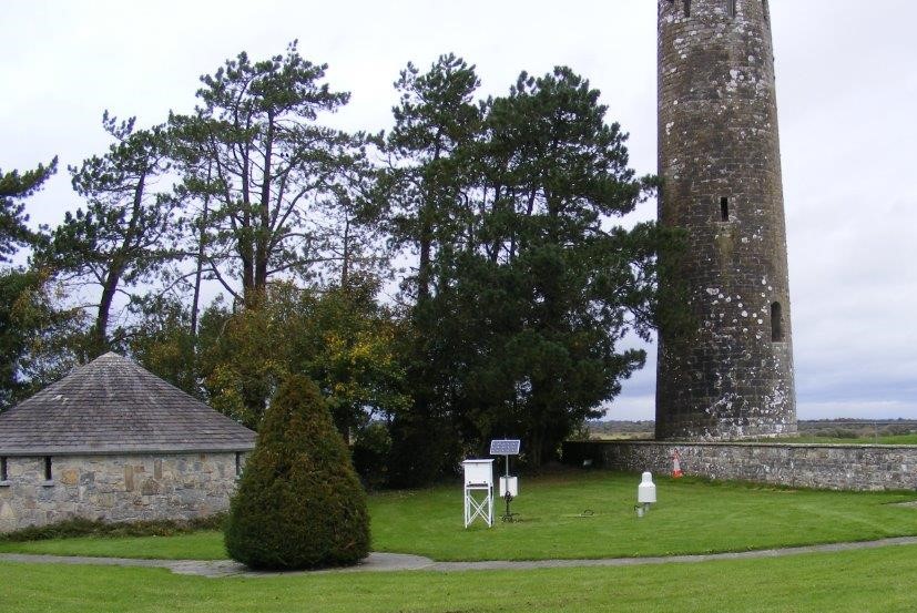 Automatic Climate Station at Clonmacnoise, Co. Offaly