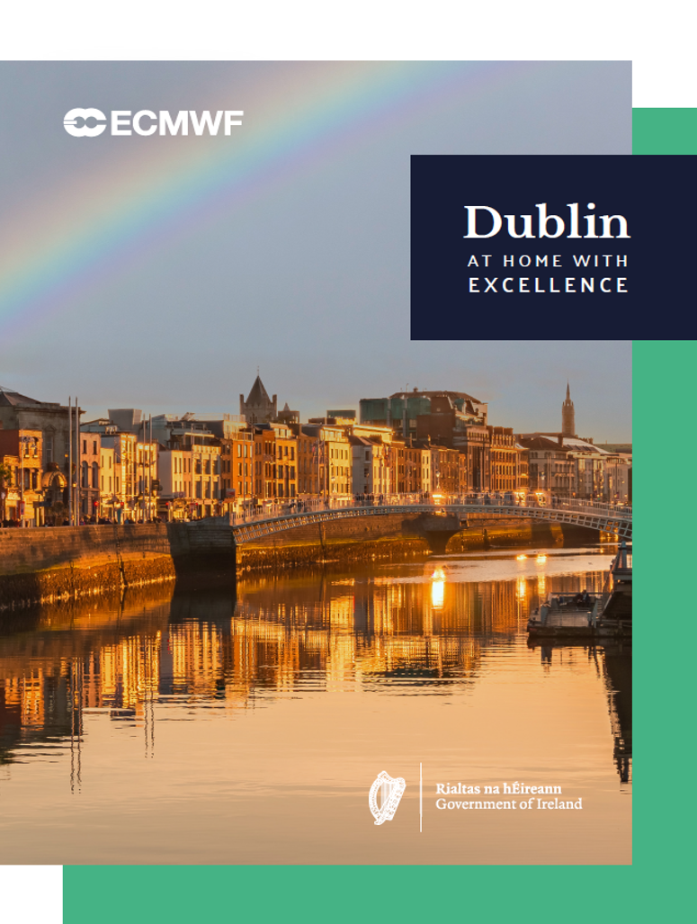 Ireland's ECMWF bid brochure image