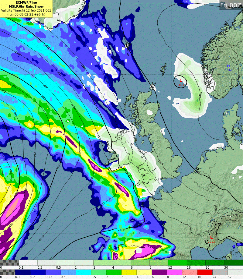 Cold Snap Forecast Update on 8th February 2021- Meteorologist's ...