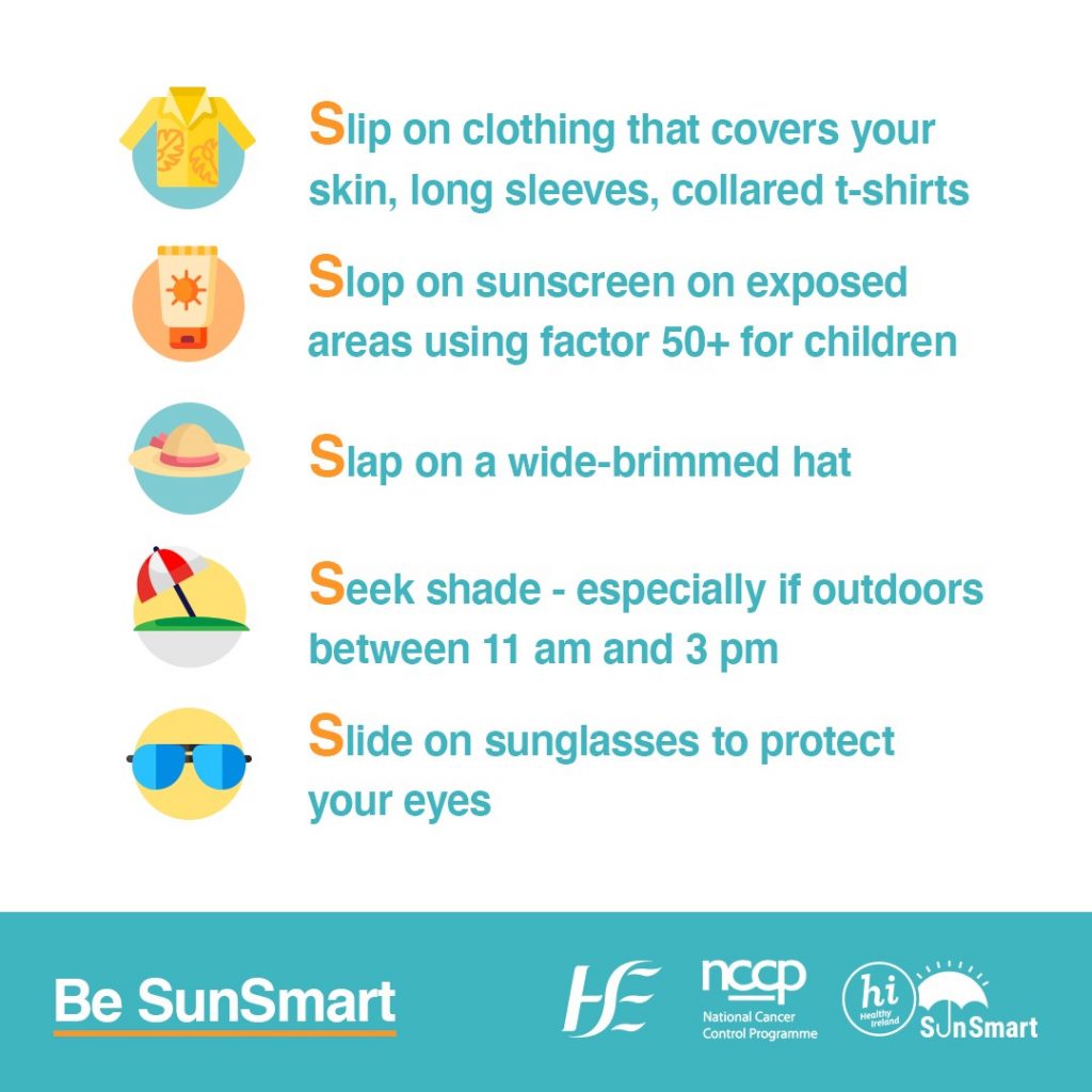 Be SunSmart HSE NCCP advice