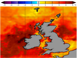 Figure 2: Daily 5km SST Anomalies (20th June 2023, NOAA)