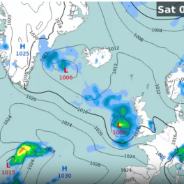 An unseasonably wet and windy start to the August Bank Holiday weekend