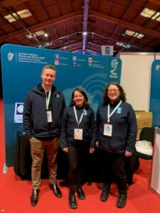 Mark Bowe, Annmarie Woods, Sinead Clinton -Met Éireann staff members at ESB Science Blast