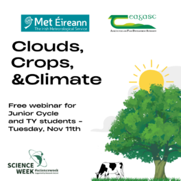 Met Éireann and Teagasc team up to host educational webinar Met Éireann and Teagasc team up to host educational webinar