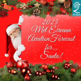 Met Éireann Aviation forecast for Santa, Christmas Eve 2025