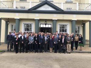 Met Éireann and EUMETNET colleagues at a meeting in Dublin in October 2019