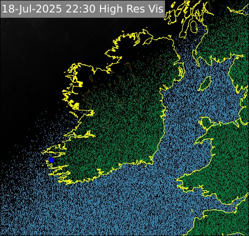 Satellite imagery at 21:30