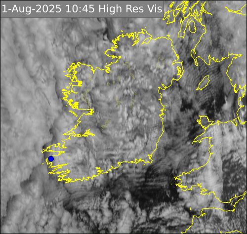 Satellite imagery at 09:45 Satellite imagery at 09:45
