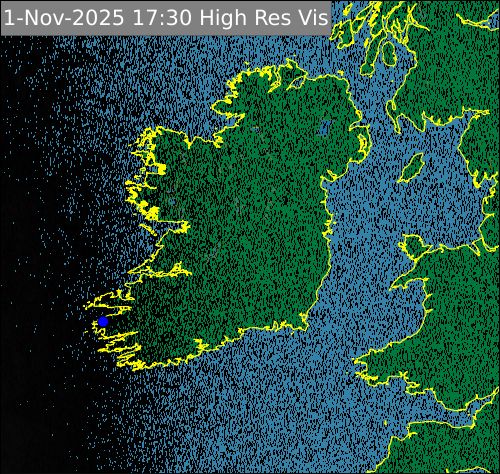 Satellite imagery at 17:30