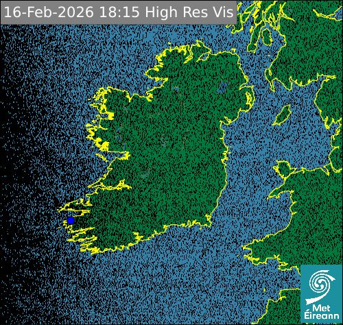 Satellite imagery at 18:15