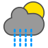 Heavy rain showers